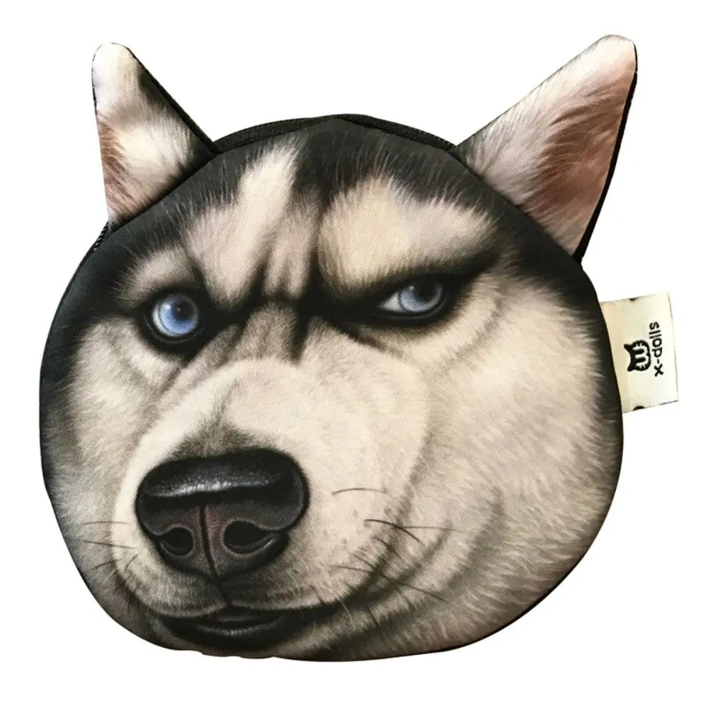 Dog Expression Coin Purse - Cute Change Holder